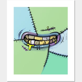 Frankenstein’s Monster’s Mouth Posters and Art